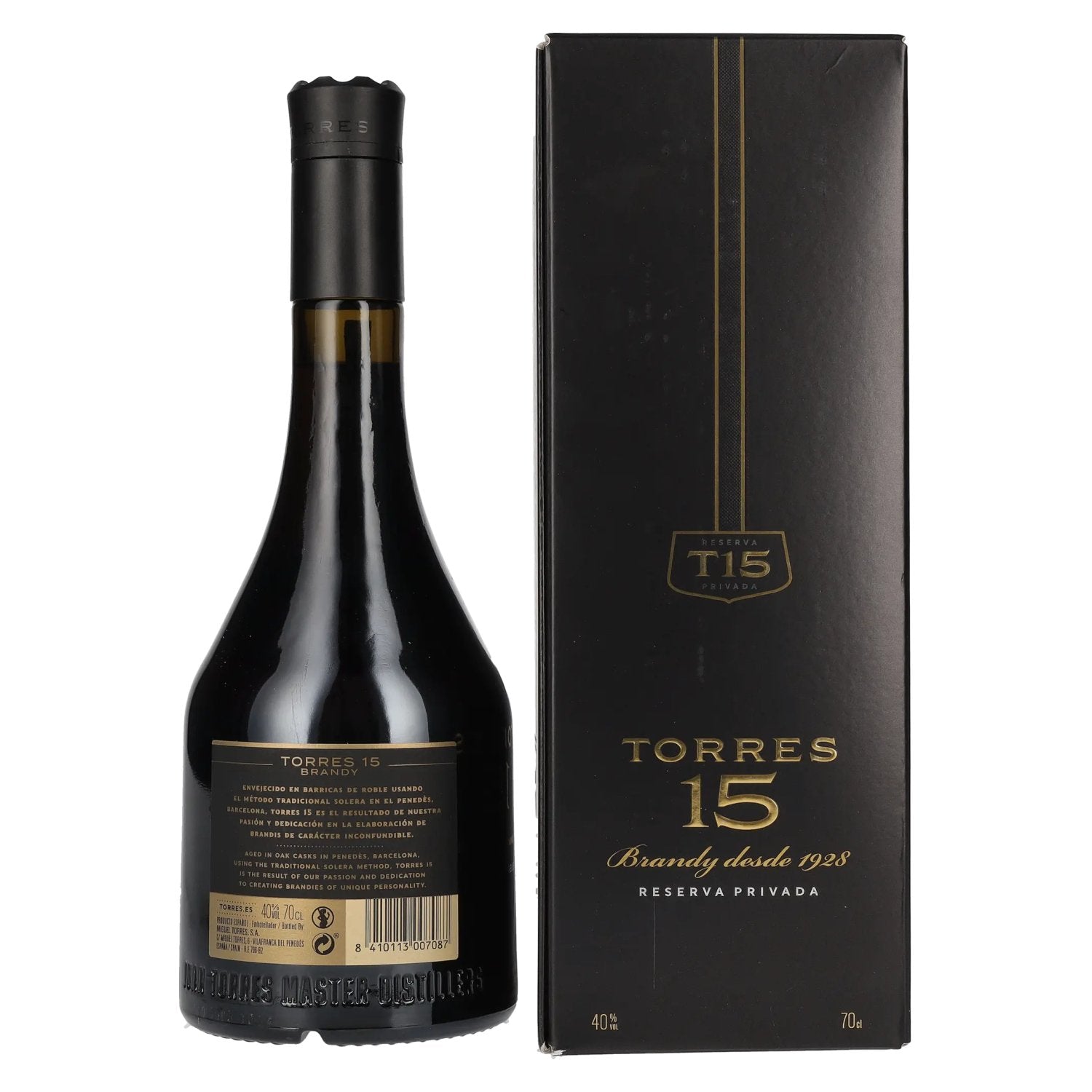 Torres 15 RESERVA PRIVADA Brandy 40% Vol. 0,7l in gift box