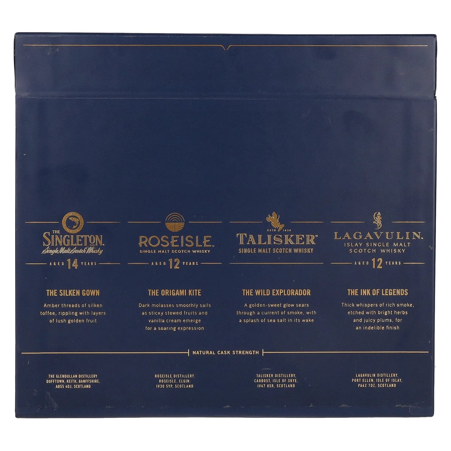 SPIRITED XCHANGE Single Malt Whisky Collection Pack Special Releases 2023 56,9% vol. 4x0,2l en coffret cadeau