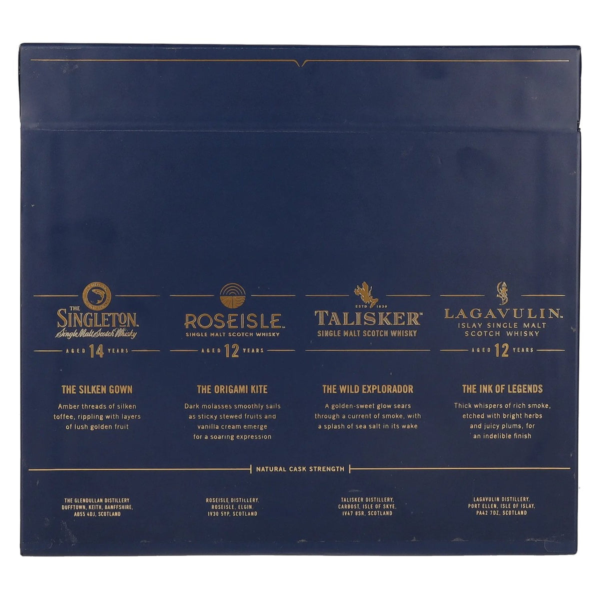 SPIRITED XCHANGE Single Malt Whisky Collection Pack Special Releases 2023 56,9% Vol. 4x0,2l in Geschenkbox