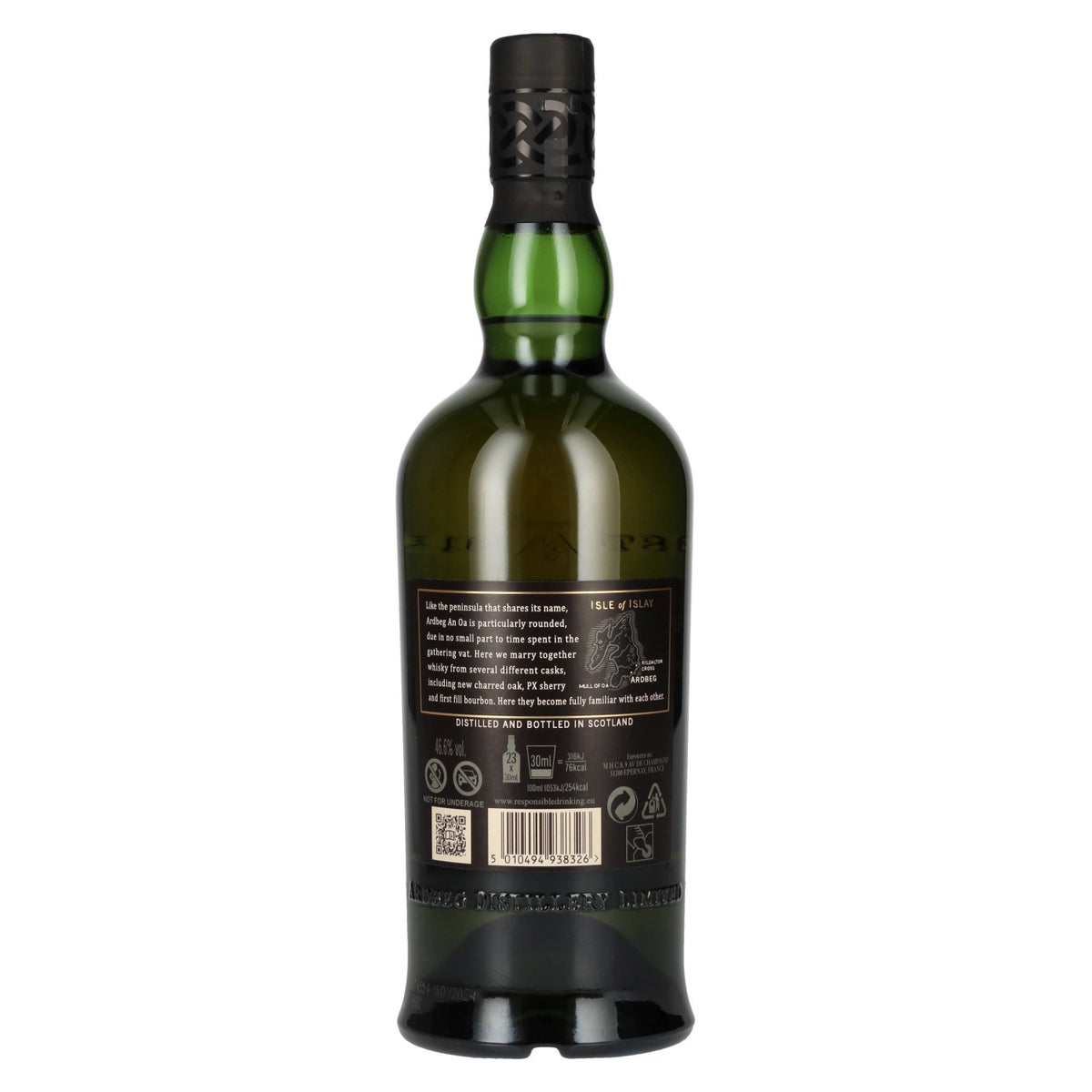 Ardbeg AN OA Islay Single Malt 46,6% Vol. 0,7l
