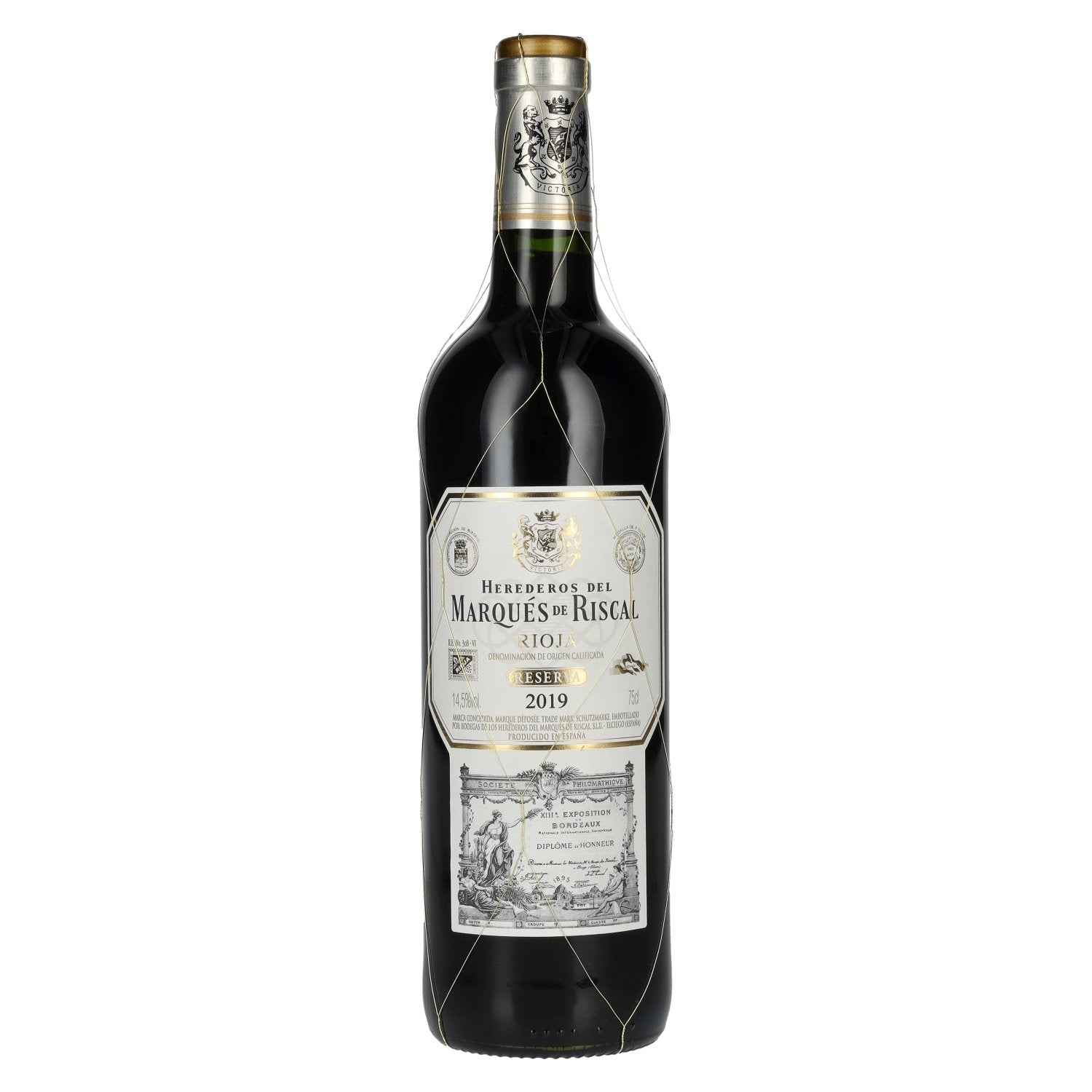 Marqués de Riscal Reserva Rioja 2019 14,5% Vol. 0,75l