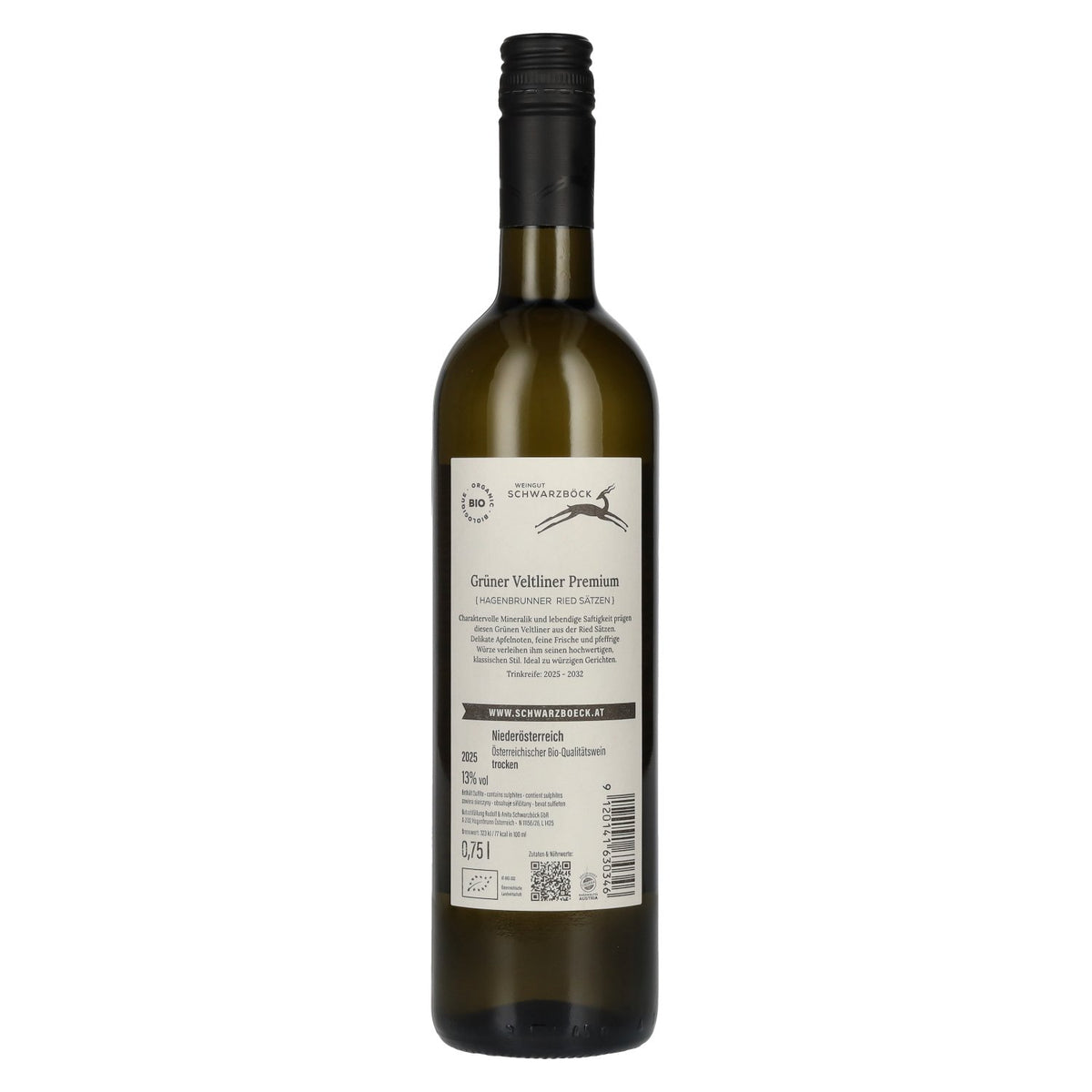 Schwarzböck Grüner Veltliner Premium Ried Sätzen - Hagenbrunn 2025 13% vol. 0,75 l