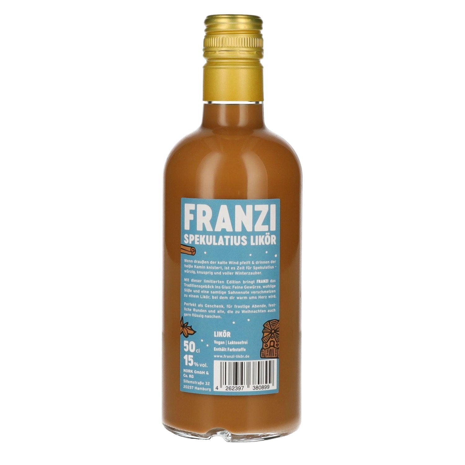 Franzi Spekulatius Liqueur Limited Edition 15% Vol. 0,5l