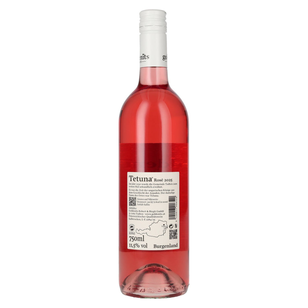 Goldenits Robert Tetuna Rosé 2025 11,5 % vol. 0,75 l