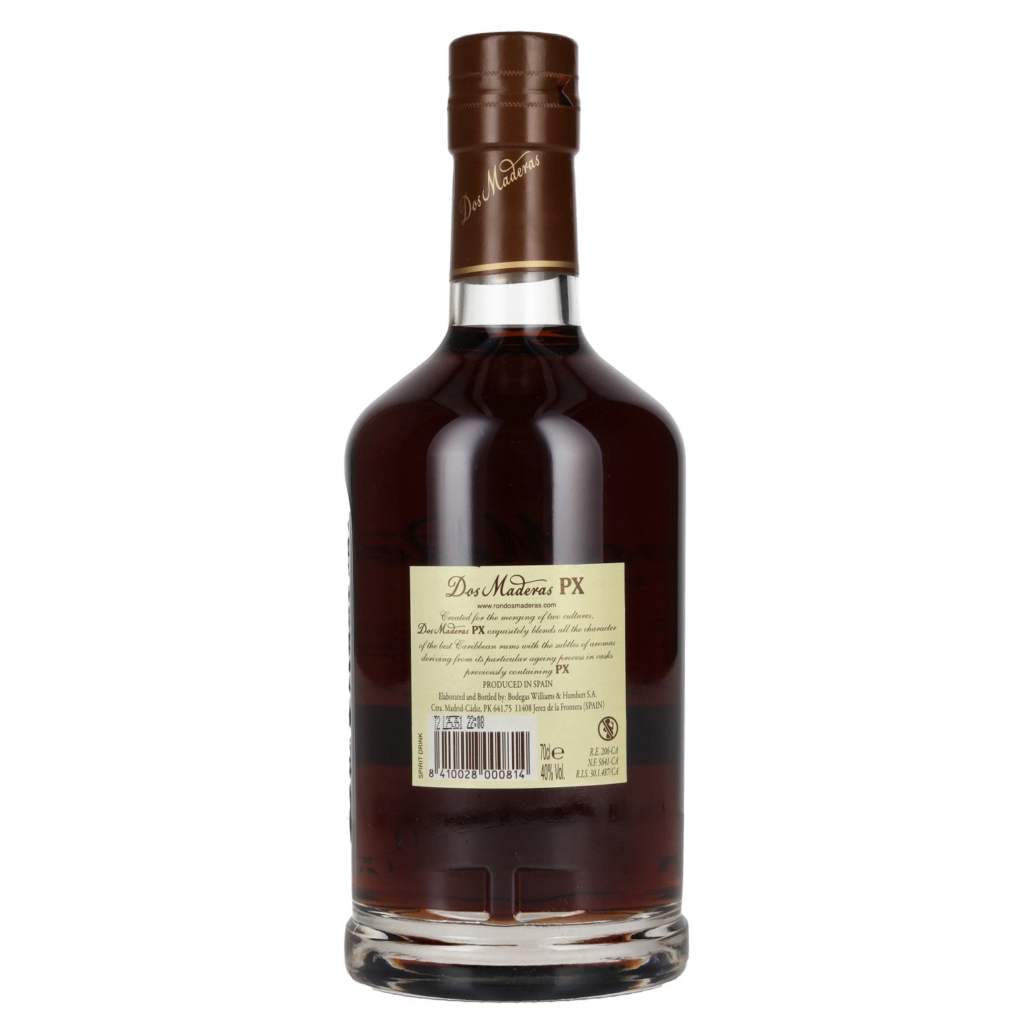 Dos Maderas PX 5+5 Years Old Triple Aged Spirit Drink 40% Vol. 0,7l