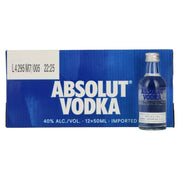 Absolut Vodka 40% vol. 12x0,05l