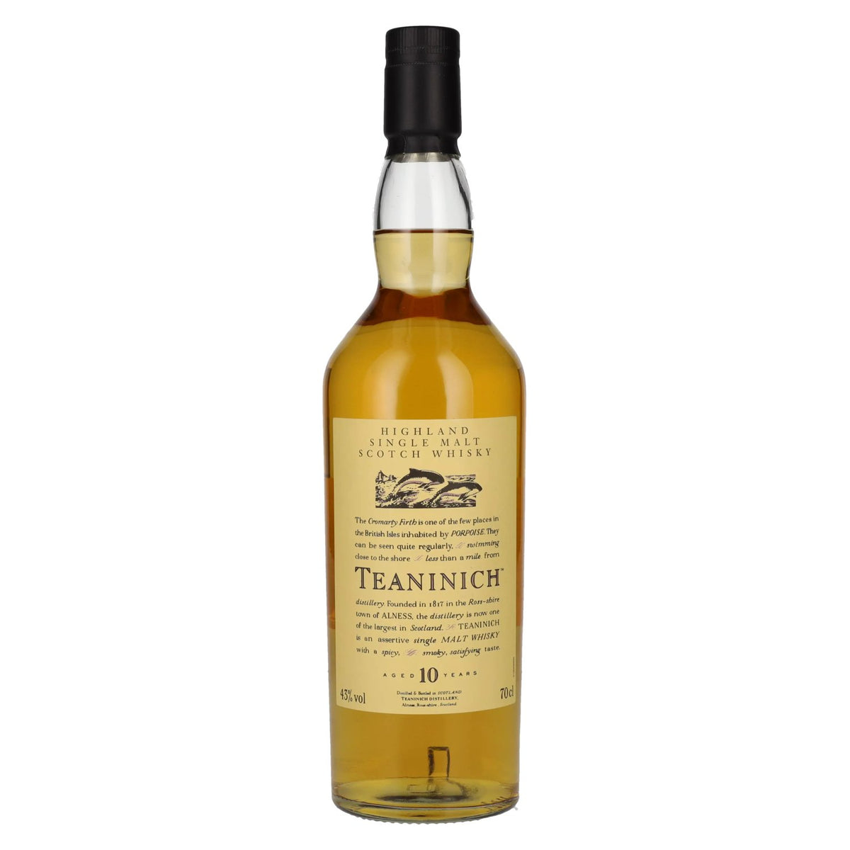 Teaninich 10 Years Old Single Malt Scotch Whisky 43% vol. 0,7 l