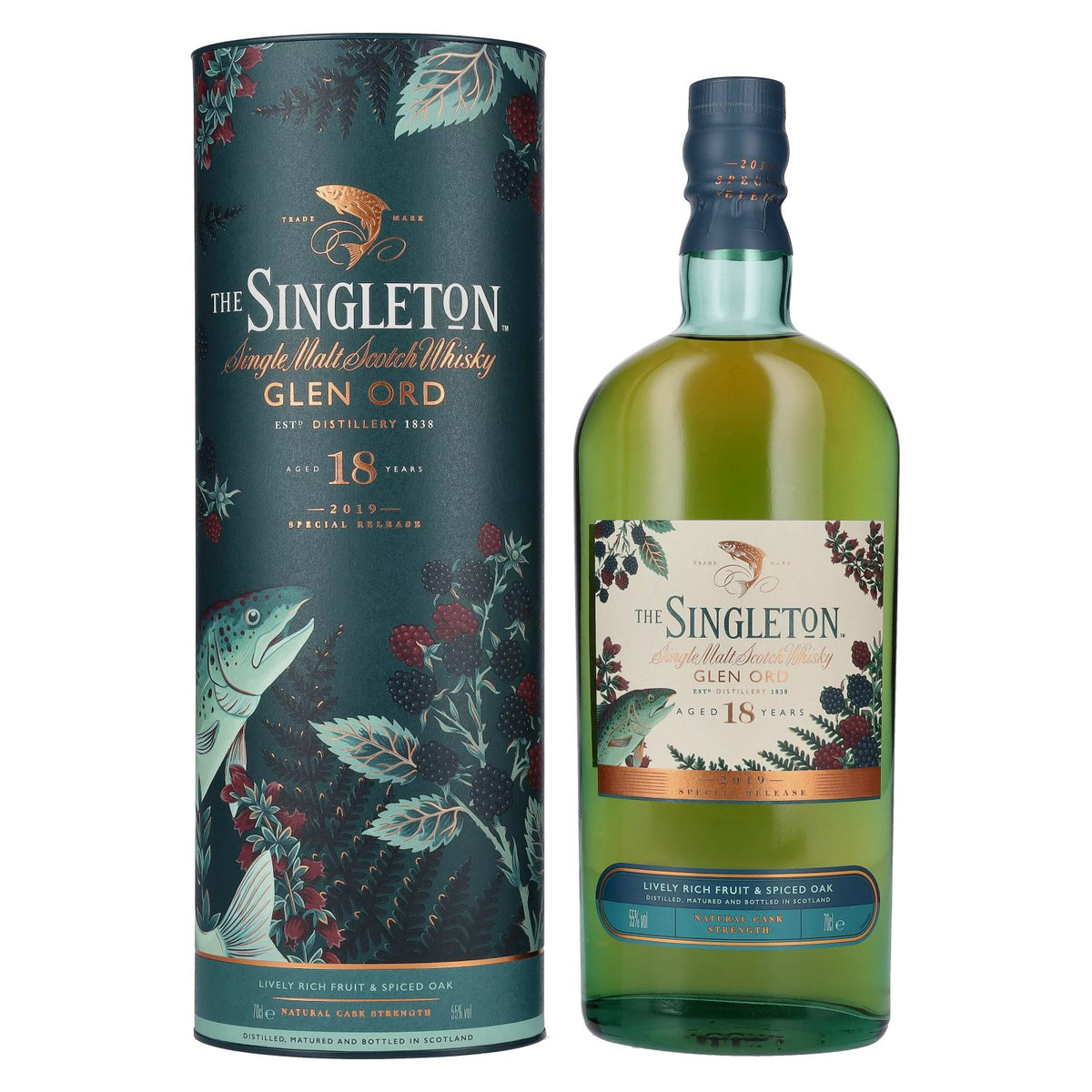 The Singleton Glen Ord 18 Years Old Special Release 2019, 55% ABV, 0.7 litres, in a gift box