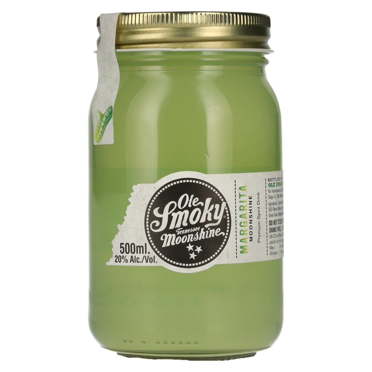 Ole Smoky Tennessee Moonshine MARGARITA 20% vol. 0,5 l