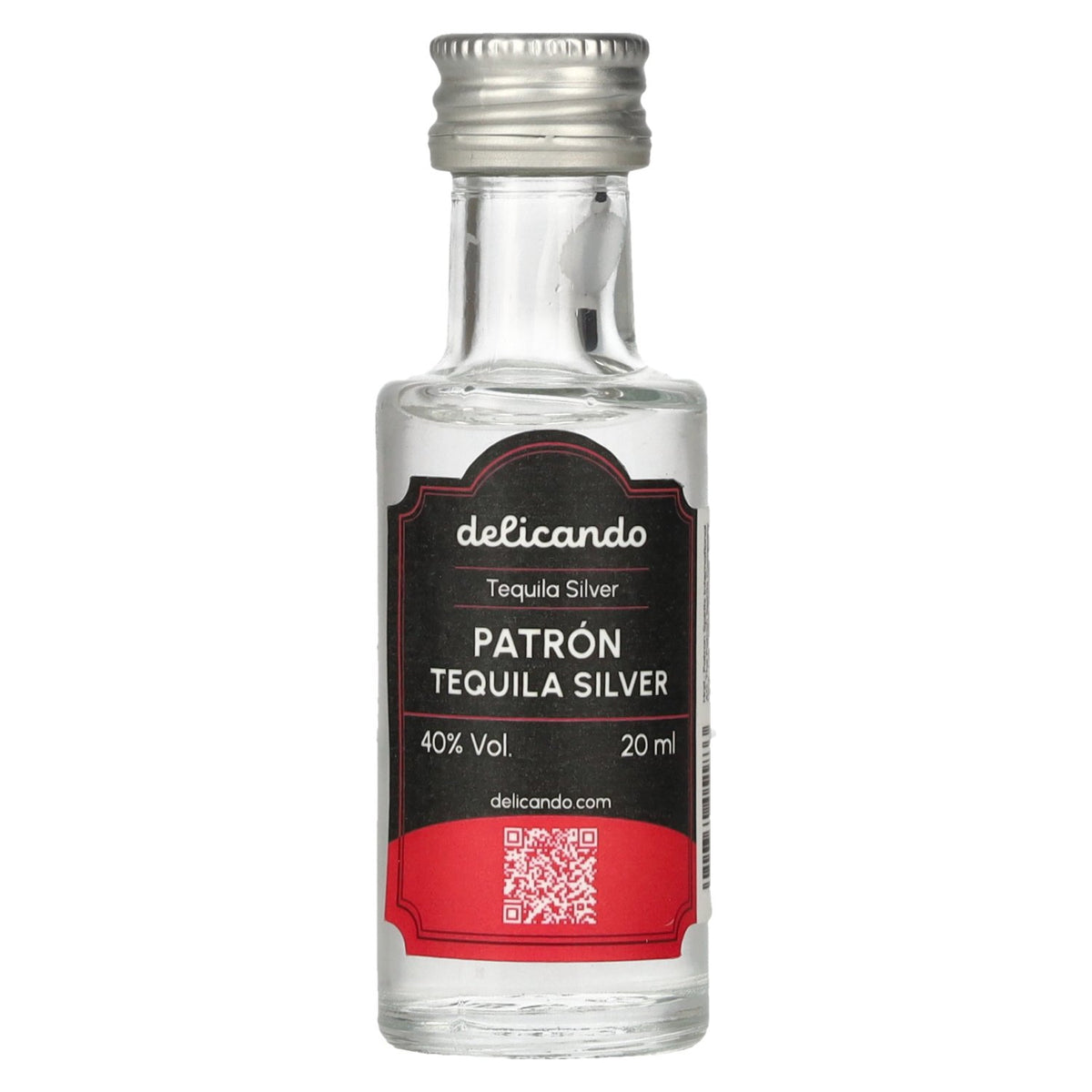 Patrón Tequila Zilver 40% Vol. 0,02l