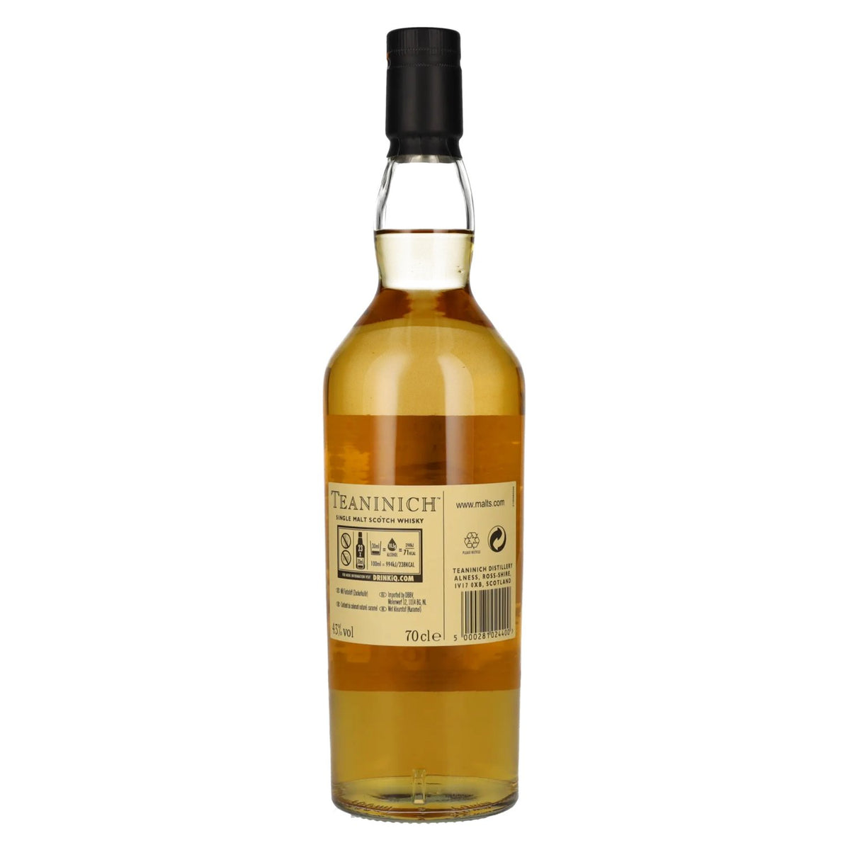 Teaninich 10 Years Old Single Malt Scotch Whisky 43% vol. 0,7 l