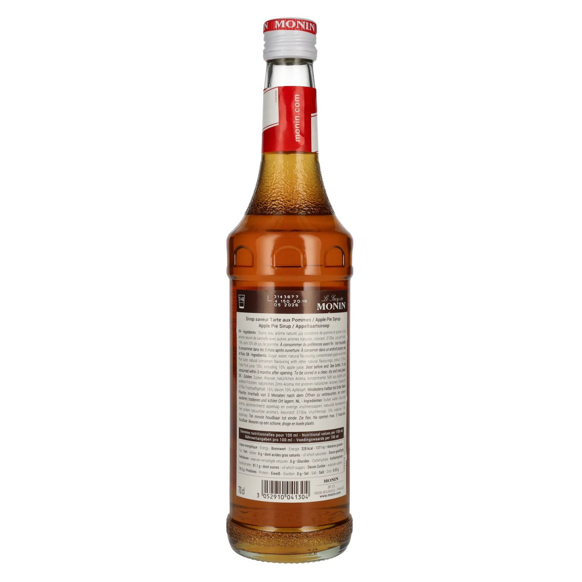 Le Sirop de Monin APFELKUCHEN 0,7l