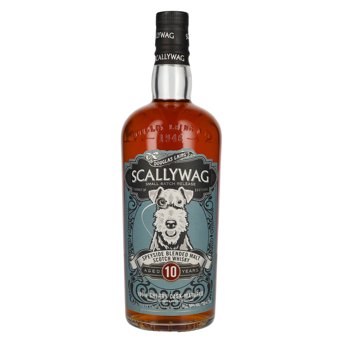 Douglas Laing Scallywag 10 ans d'âge, Speyside Blended Malt, 46 % vol., 0,7 l