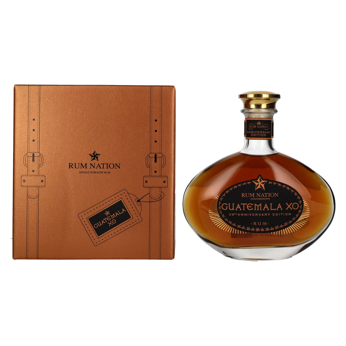 Rum Nation Guatemala XO 20th Anniversary Edition 40% vol. 0,7 l in geschenkverpakking