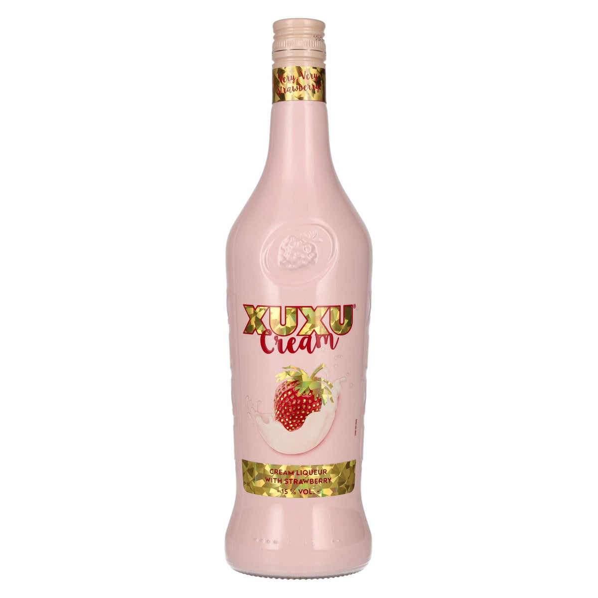 XUXU Cream Liqueur with Strawberry 15% Vol. 0,7l