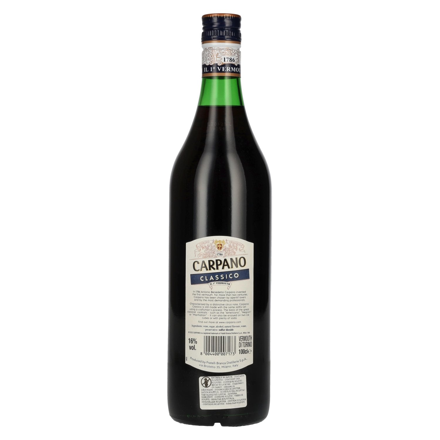 Carpano Classico Rosso Vermouth 16% Vol. 1l
