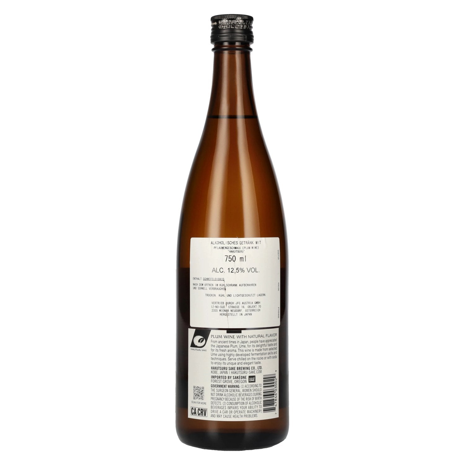 Hakutsuru Plum Wine 12,5% Vol. 0,75l