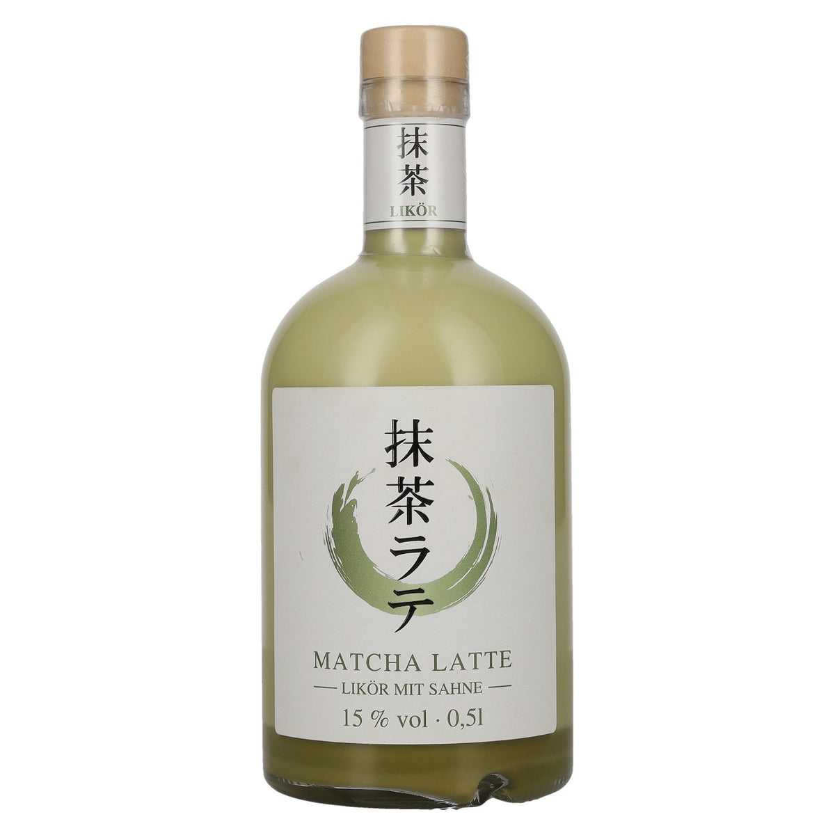 Krugmann MATCHA LATTE Liqueur with Cream 15% ABV 0.5l