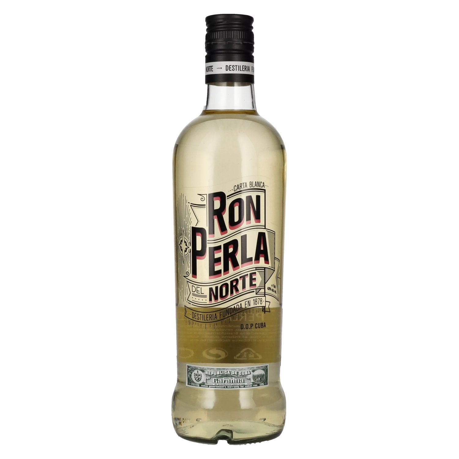 Ron Perla del Norte CARTA BLANCA 40% vol. 0,7 l