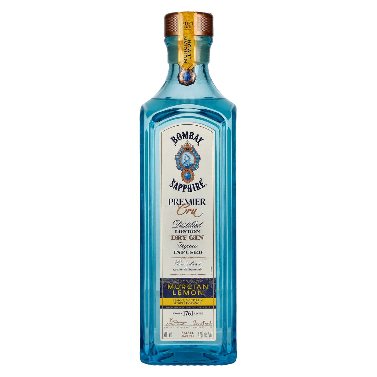 Bombay SAPPHIRE PREMIER Cru Murcian Lemon London Dry Gin 47% vol. 0,7l