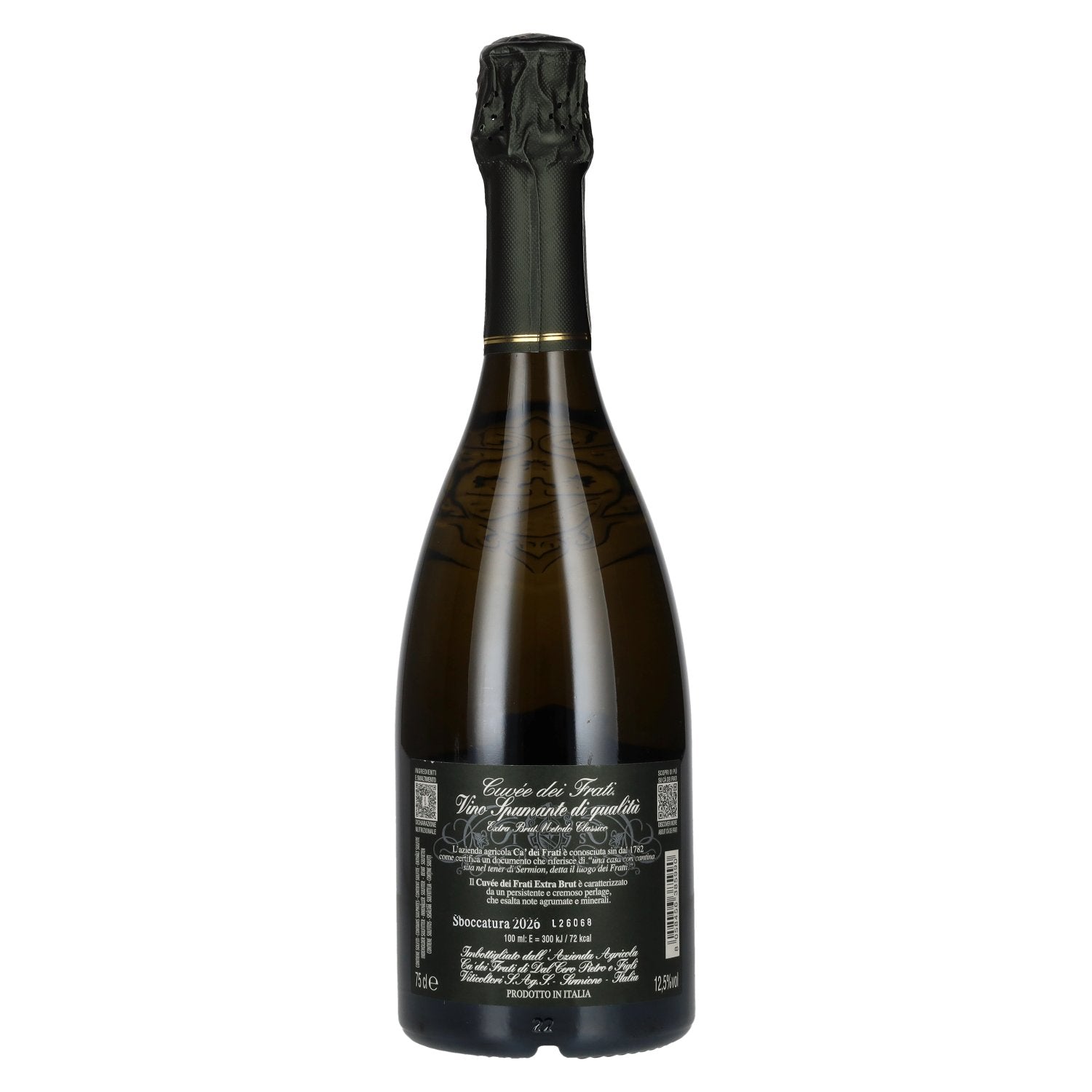 Cà dei Frati Cuvèe dei Frati EXTRA BRUT V.S.Q. Met Class 2026 12,5% Vol. 0,75l