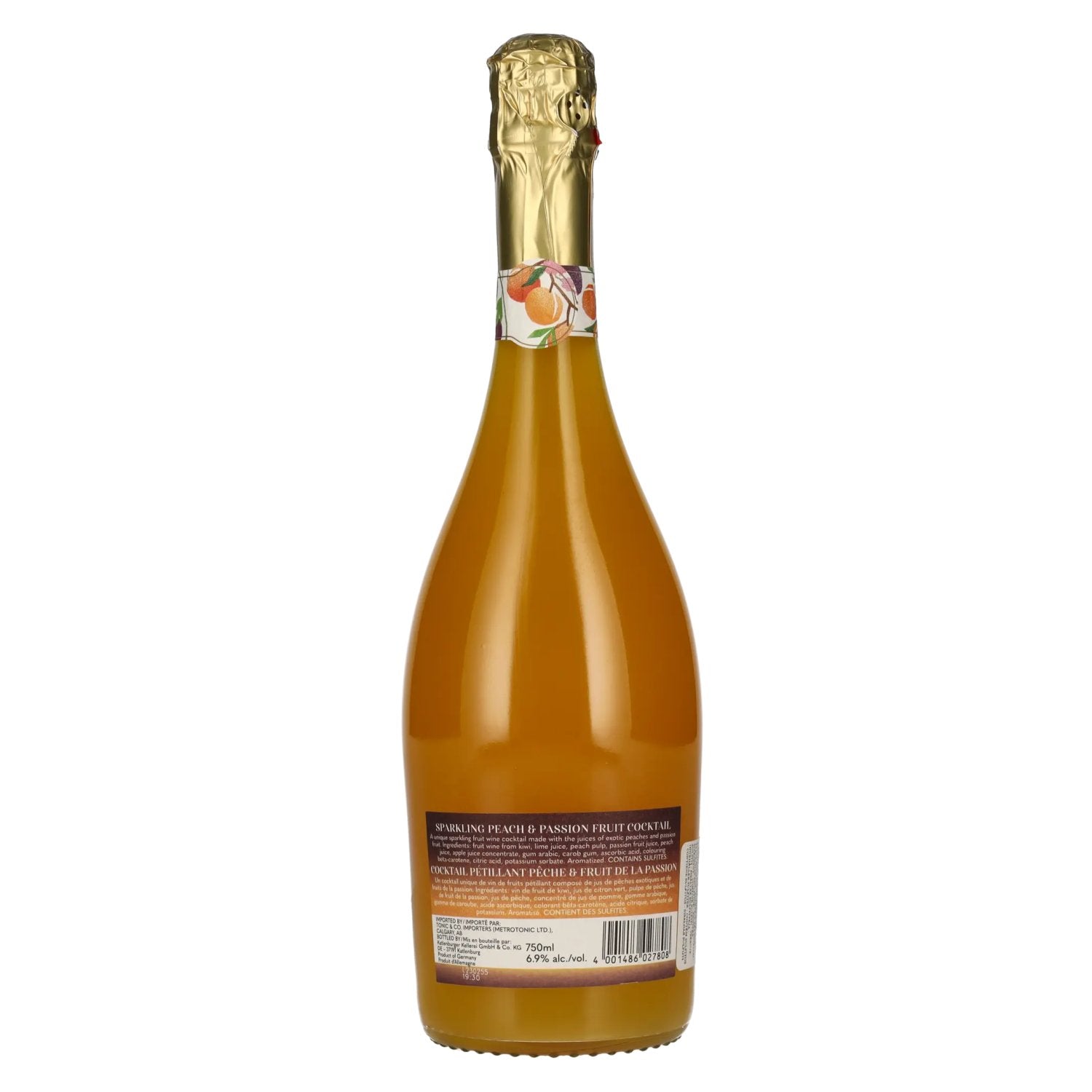 Katlenburger Sparkling Wine Peach &amp; Passion Fruit 6,9% vol. 0,75l