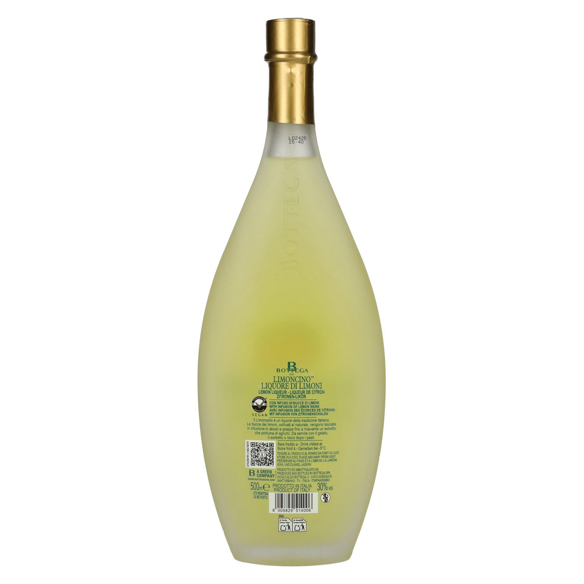 Bottega Limoncino Limoncello Likeur 30% Vol. 0,5l