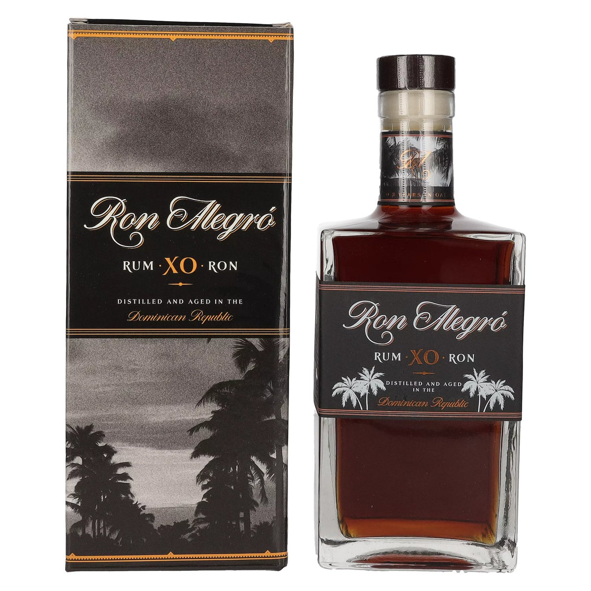 Ron Alegró XO Dominican Republic Rum 40% ABV, 0.7 litres, in a gift box