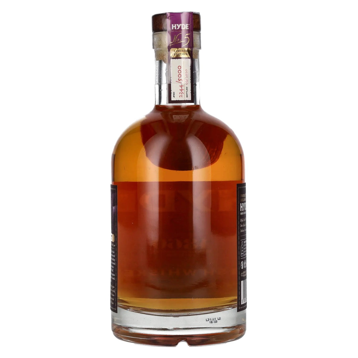 Hyde n° 5 THE ÁRAS CASK 1860 Single Grain, finition en fût de Bourgogne, 46 % vol., 0,7 l
