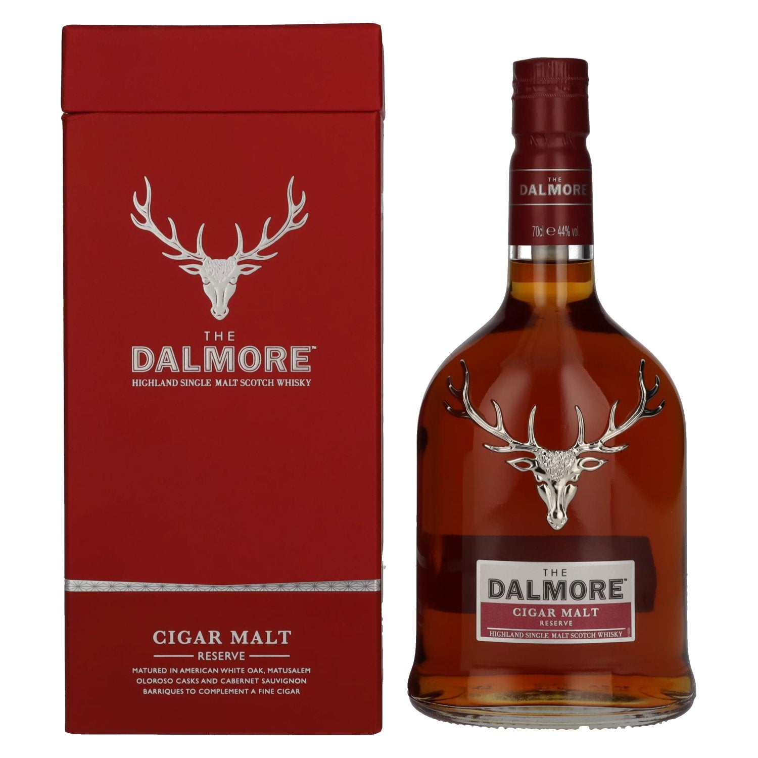 The Dalmore CIGAR MALT Reserve Highland Single Malt Scotch Whisky 44% Vol. 0,7l en coffret cadeau