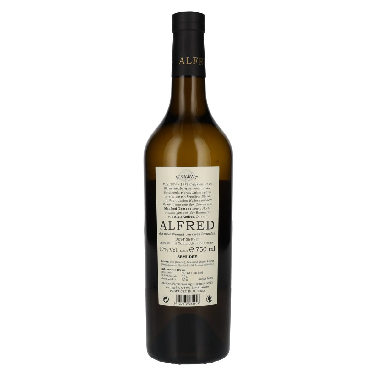 ALFRED Wermut Semi-Dry 17% Vol. 0,75l