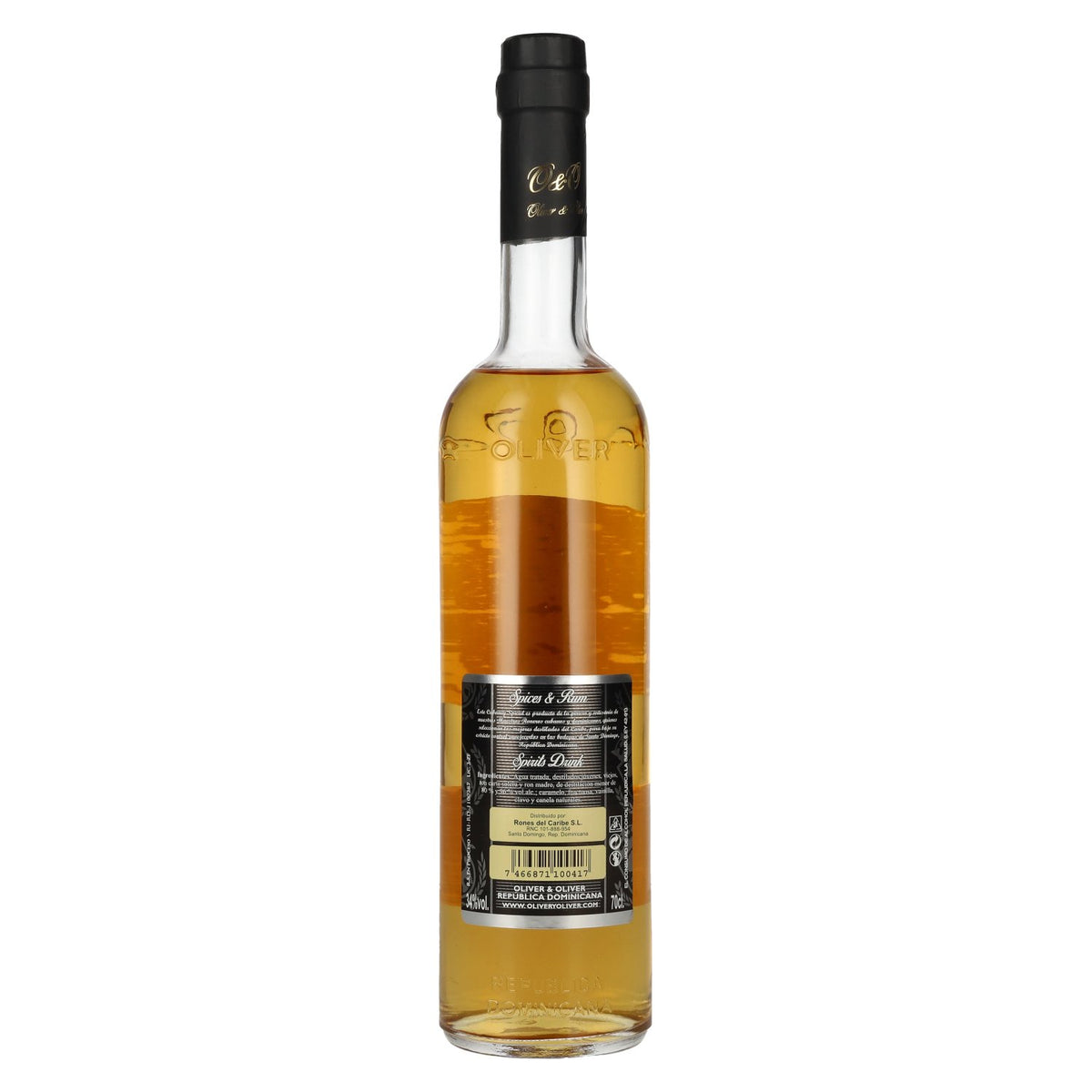 Ron Cubaney Spiced Spirit Drink 34% ABV 0.7l