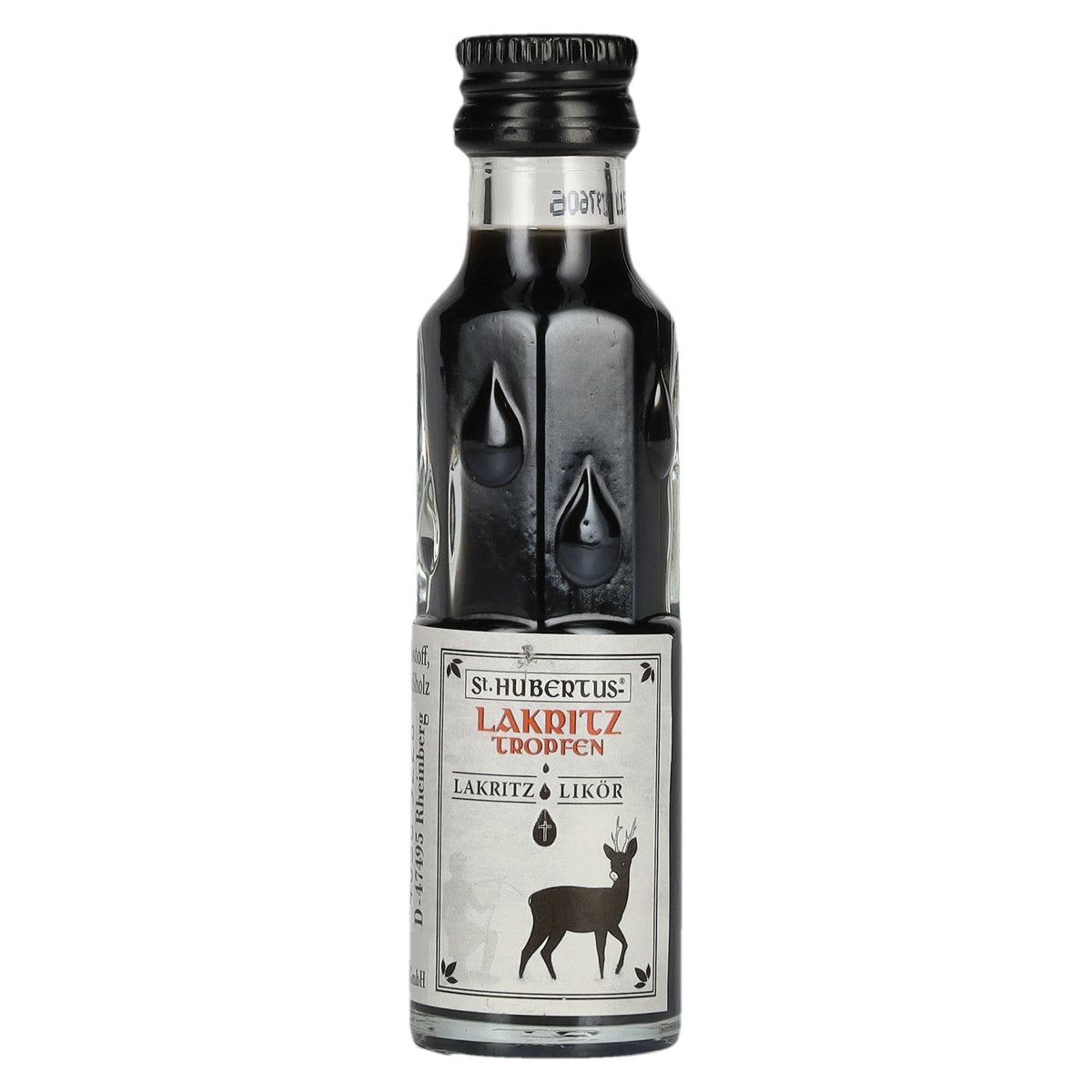 St. Hubertus LAKRITZ Tropfen Lakritz-Likör 16% Vol. 24x0,02l