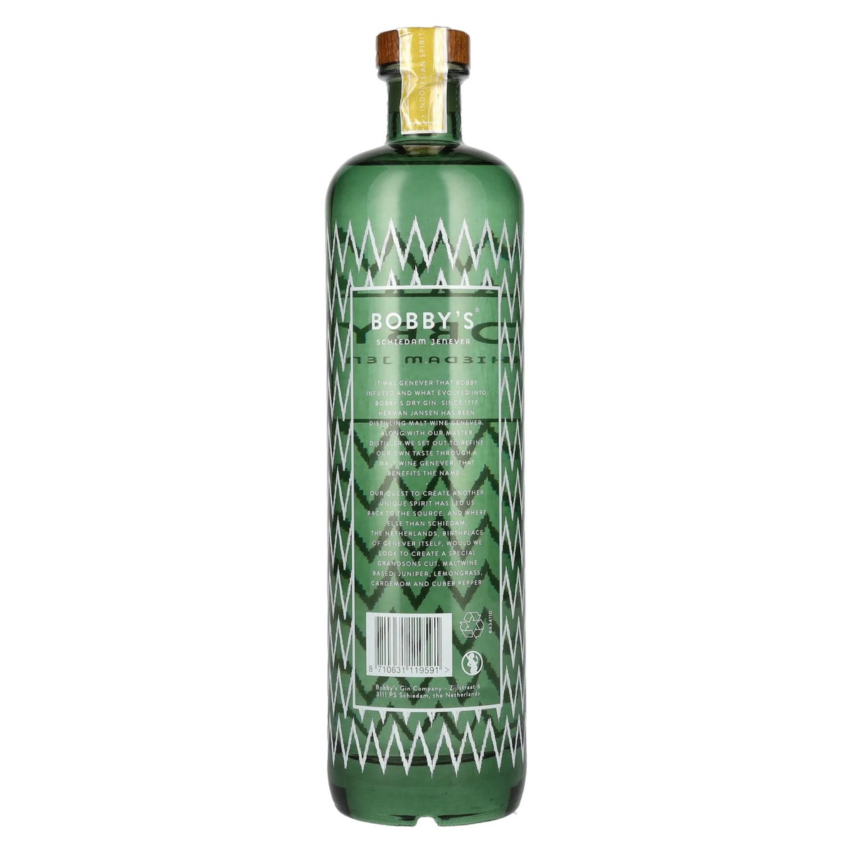 Bobby's Schiedam Jenever 38% Vol. 0,7l