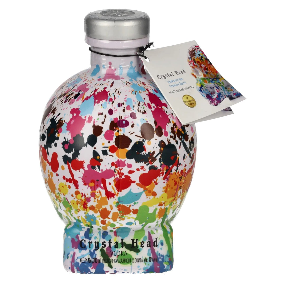 Crystal Head Wodka Pride Artist's Splash Limited Edition 40% Vol. 0,7l