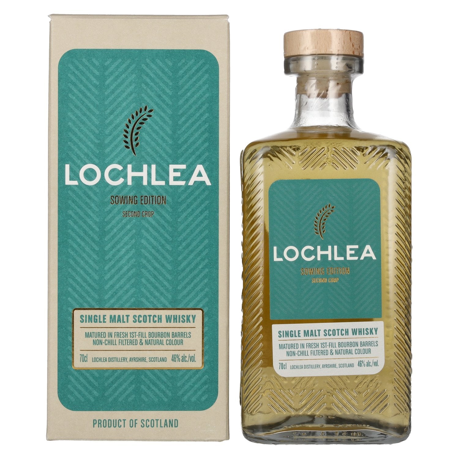 Lochlea SOWING EDITION Second Crop Single Malt Scotch Whisky 46% Vol. 0,7l en coffret cadeau