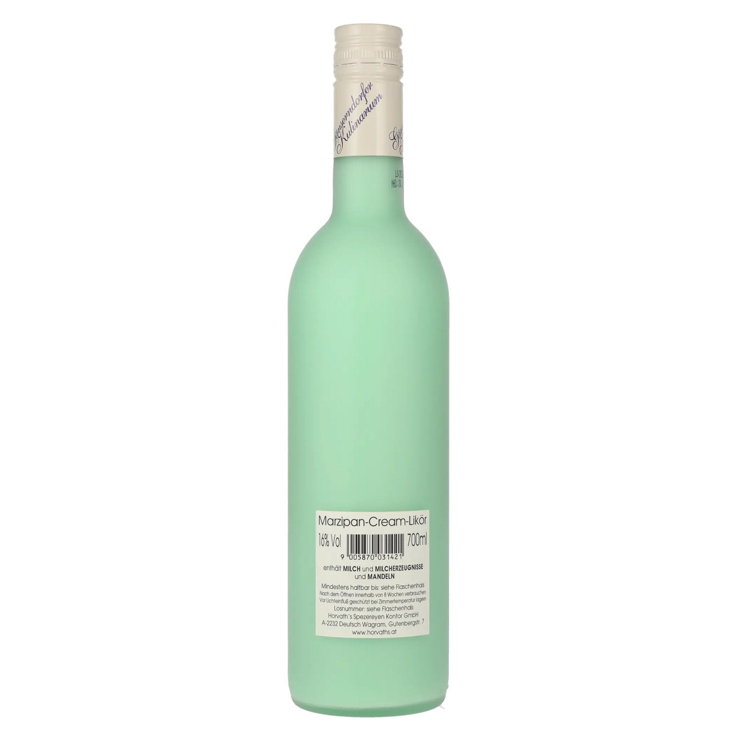 Gänserndorfer Kulinarium marzipan cream liqueur with bitter almond 16% vol. 0.7l