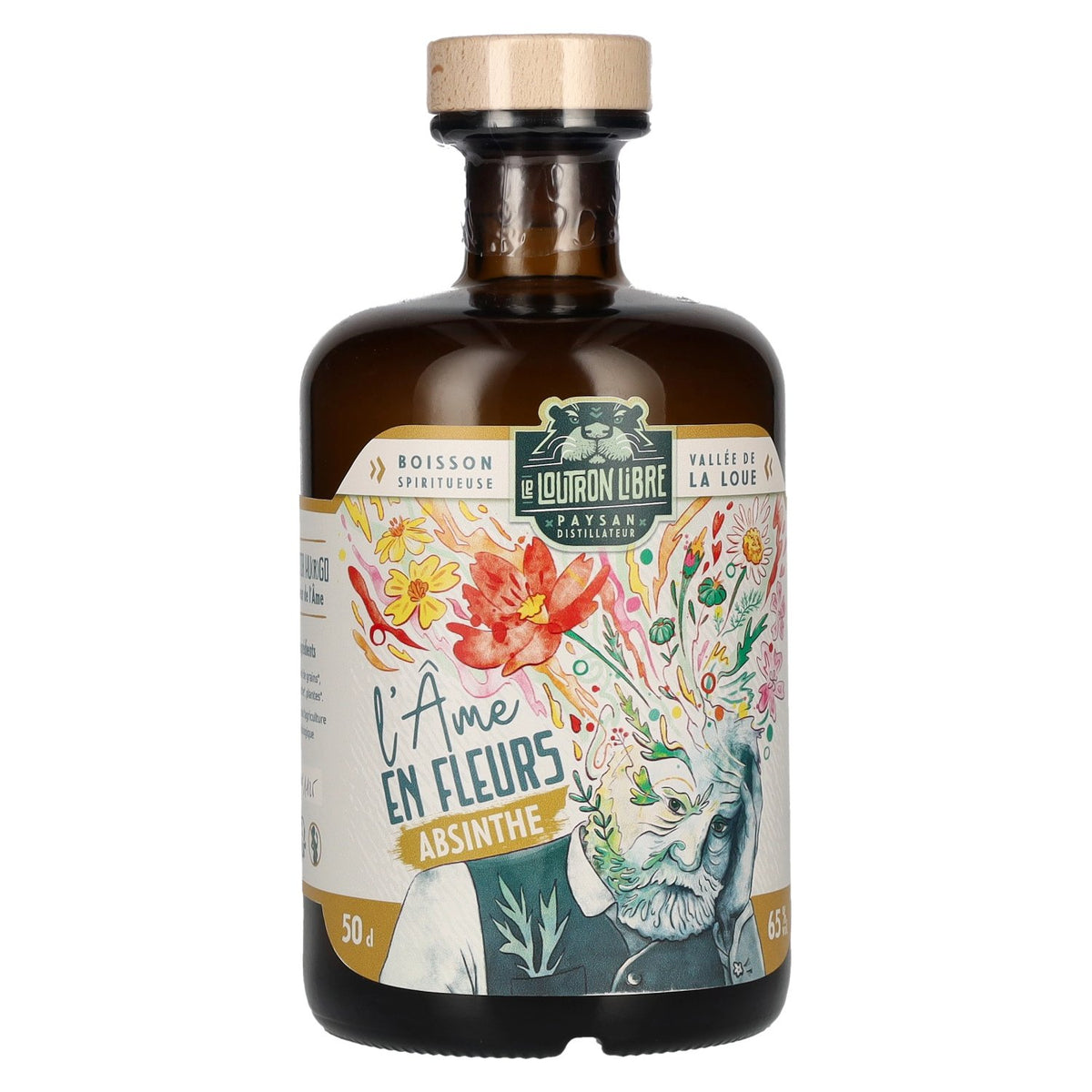 Le Loutron Libre l'Âme en Fleurs Absinthe 65% Vol. 0,5l