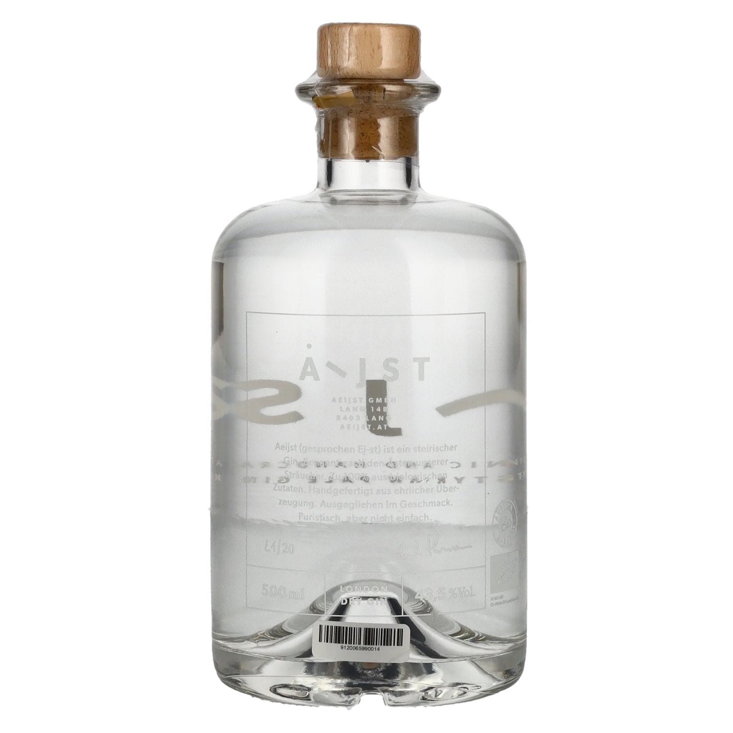 Aeijst Stiermarkse Bleke Gin 43,5% Vol. 0,5l