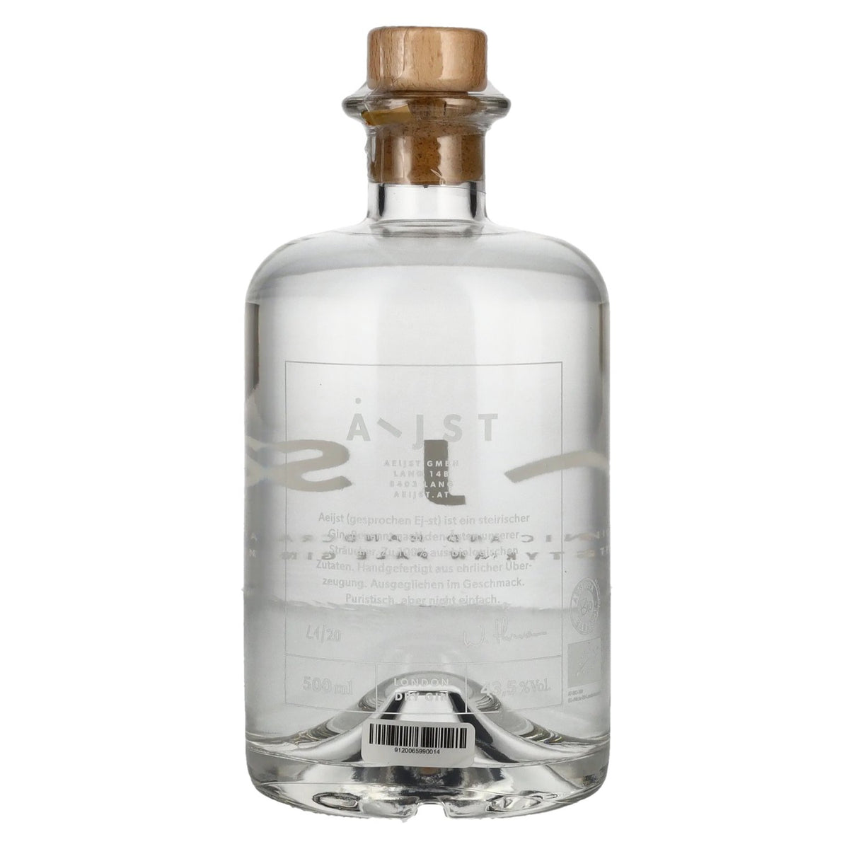 Aeijst Styrian Pale Gin 43,5% vol. 0,5l