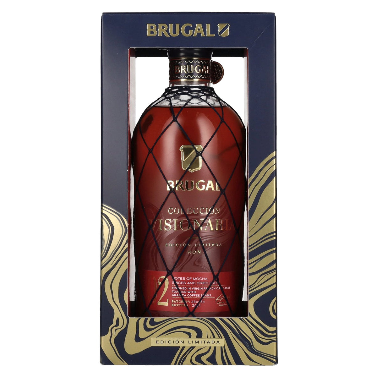 Brugal COLECCIÓN VISIONARIA Édition limitée 02 45 % vol. 0,7 l dans un coffret cadeau