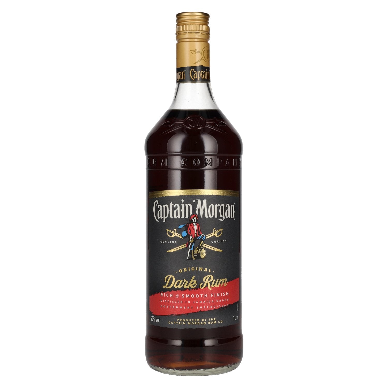 Captain Morgan DARK RUM 40% vol. 1l