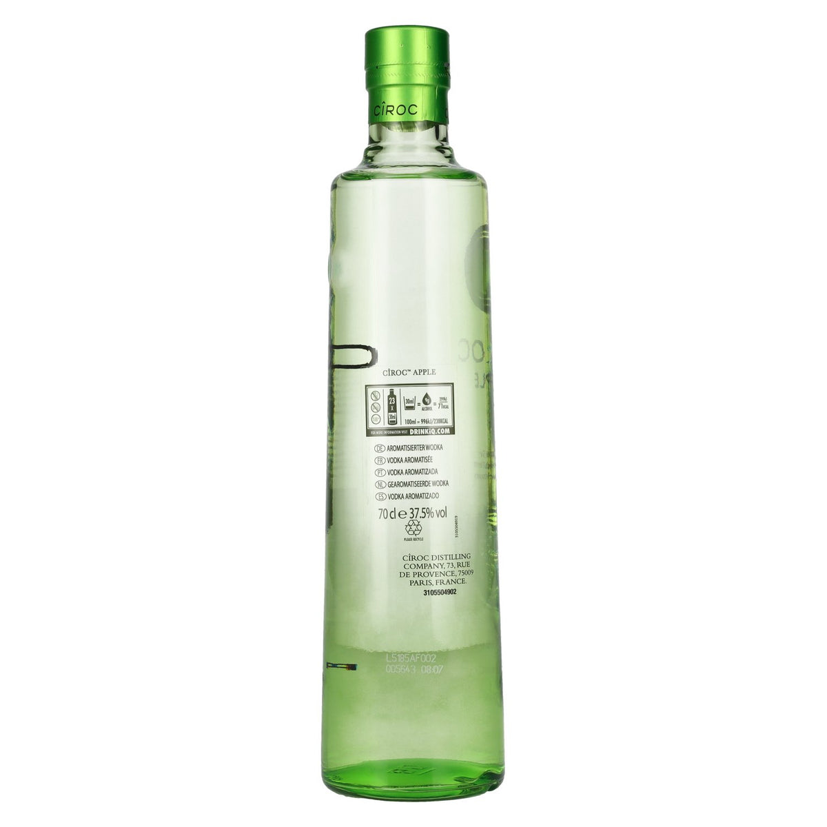 Cîroc APPLE Vodka aromatisée 37,5% vol. 0,7l
