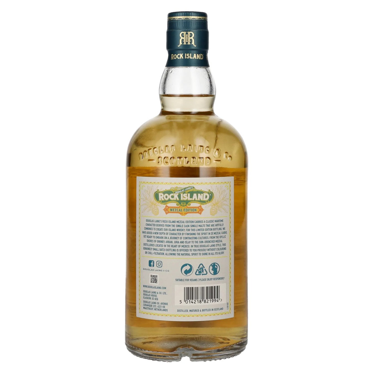 Douglas Laing ROCK ISLAND Mezcal Cask Edition 46,8% vol. 0,7 l