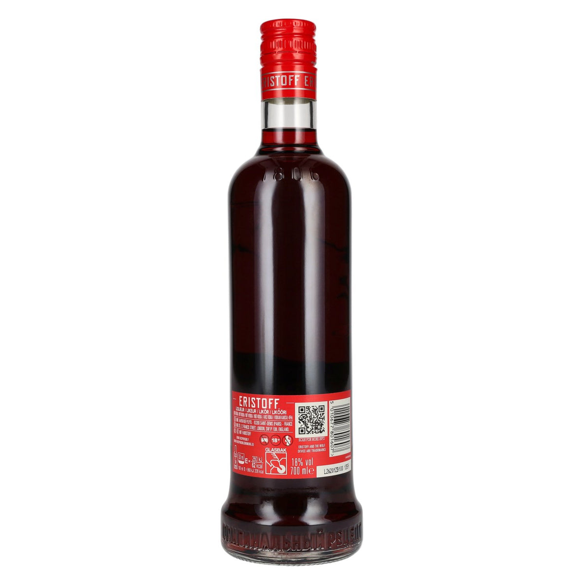 Eristoff Red Sloe Berry 18% vol. 0,7 l
