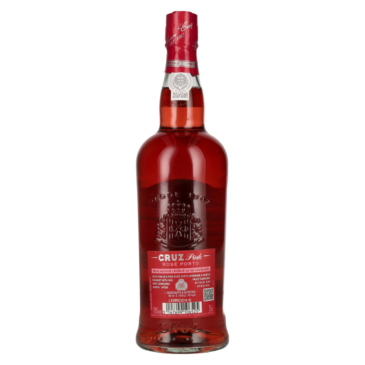 Porto Cruz Pink Rosé Porto 19% Vol. 0,75l