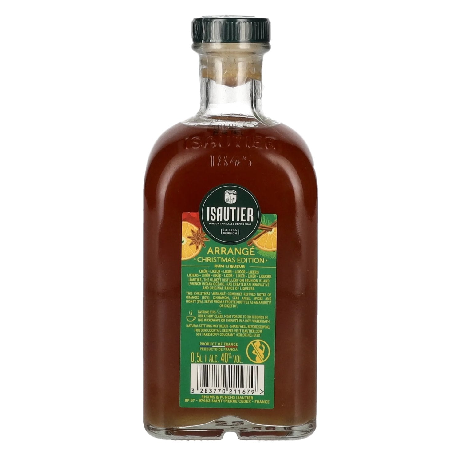 Isautier Arrangé CHRISTMAS EDITION Rum Likeur 40% Vol. 0,5l