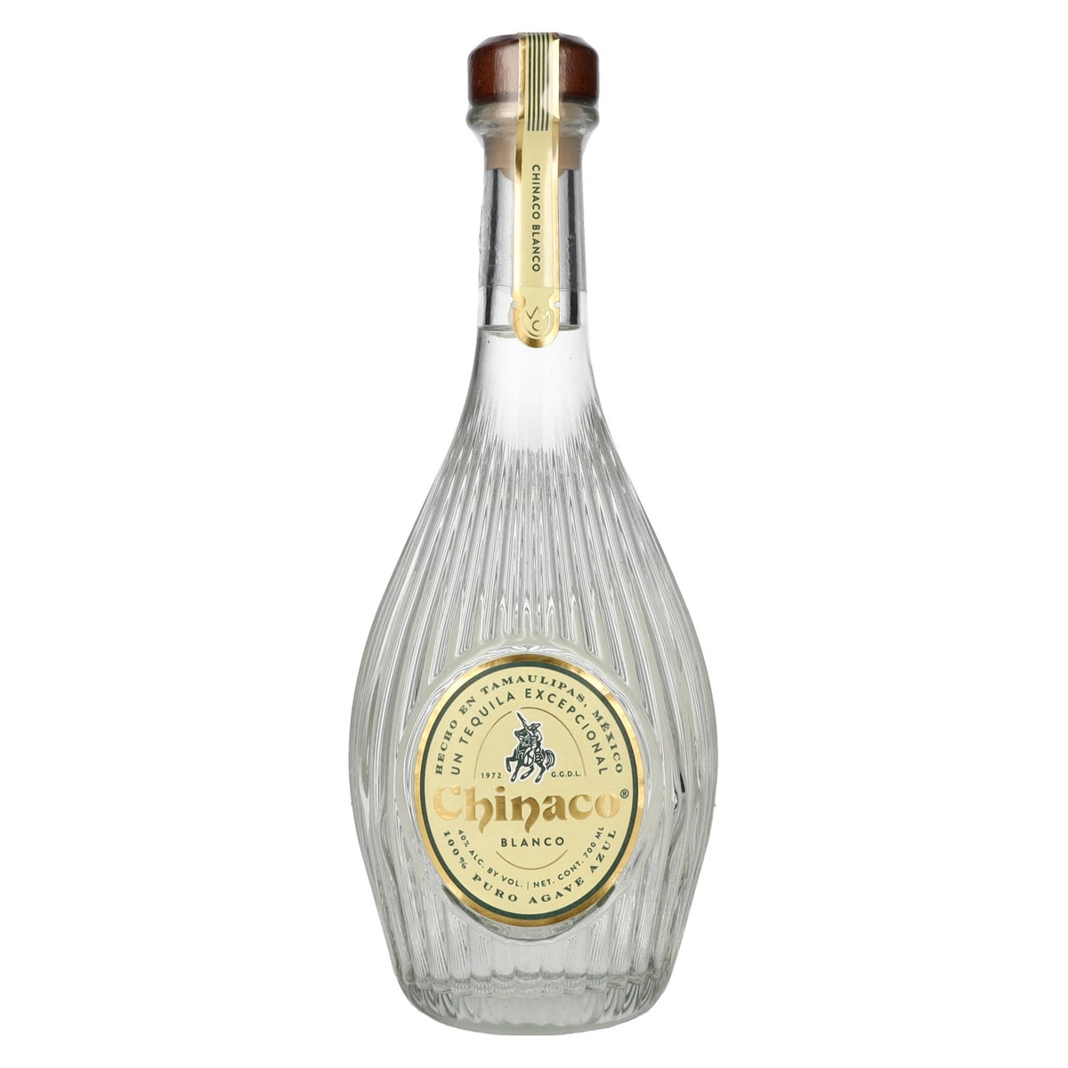 Tequila Chinaco BLANCO 100 % agave bleu pur, 40 % vol., 0,7 l