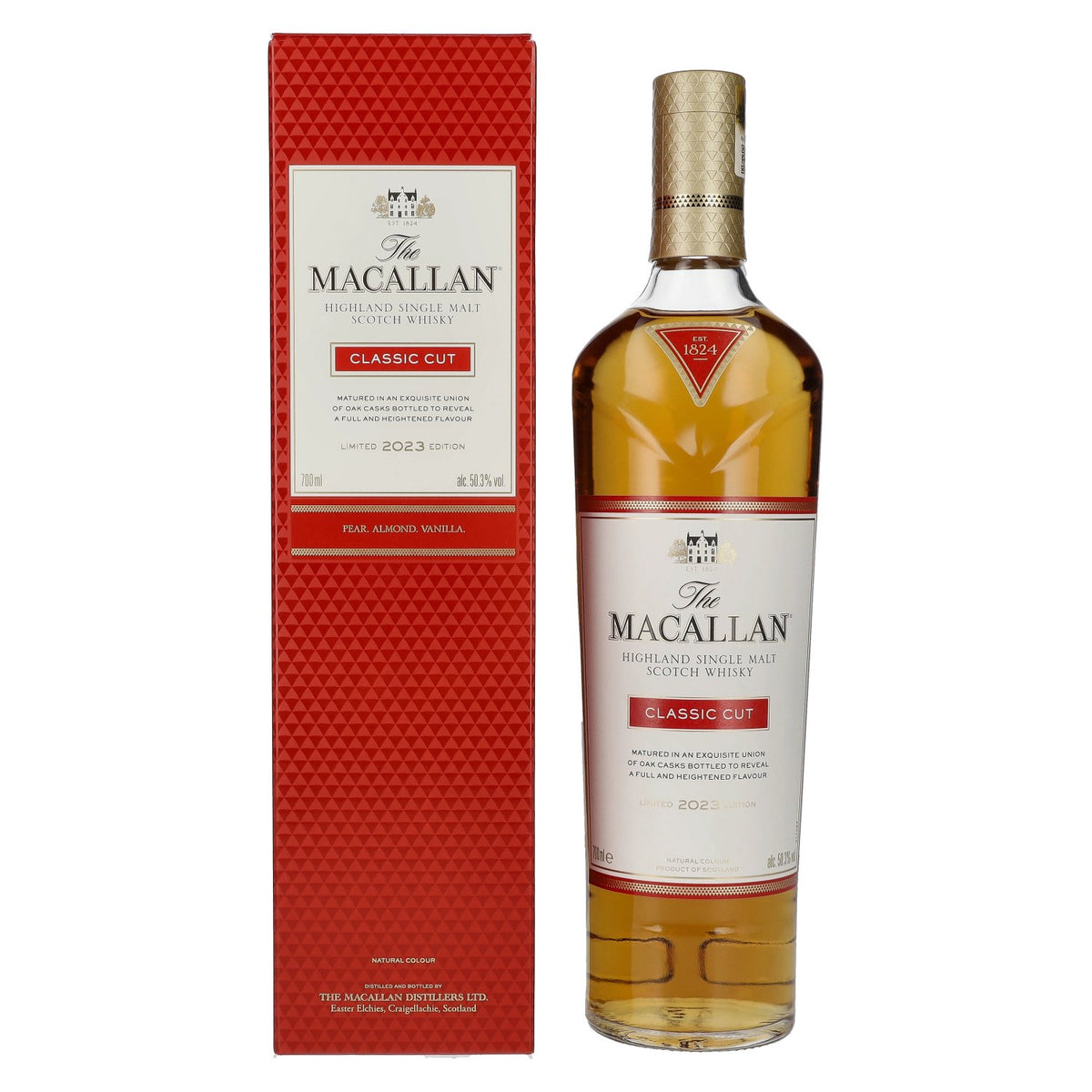 The Macallan CLASSIC CUT Limited Edition 2023 50,3% vol. 0,7 l in geschenkverpakking
