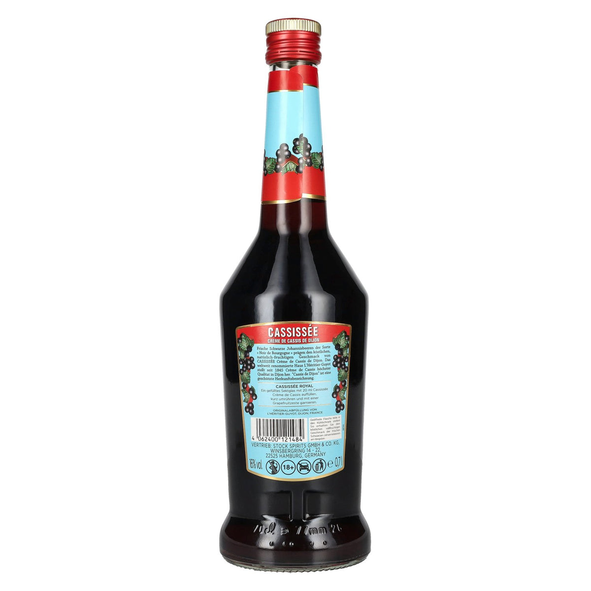 L'Heritier – Guyot Crème de cassis Cassissée 16 % vol. 0,7 l